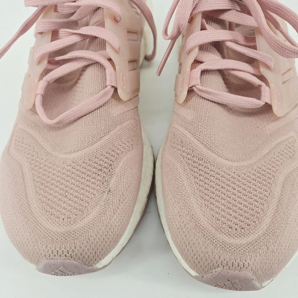 Adidas UltraBoost 22 Mauve Pink White Womens Size 9 US Athletic Sneakers Shoes